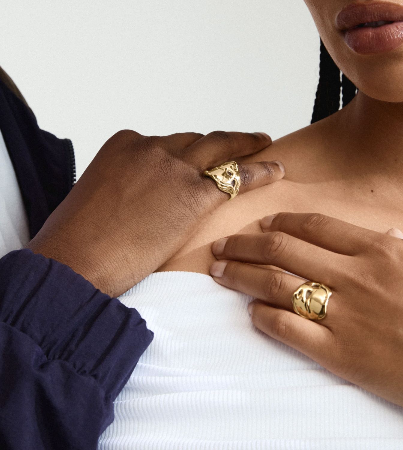 Dawn ring gold plated