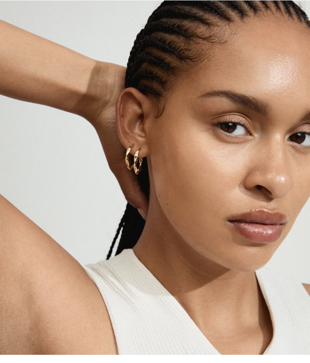 Dawn earrings gold plated