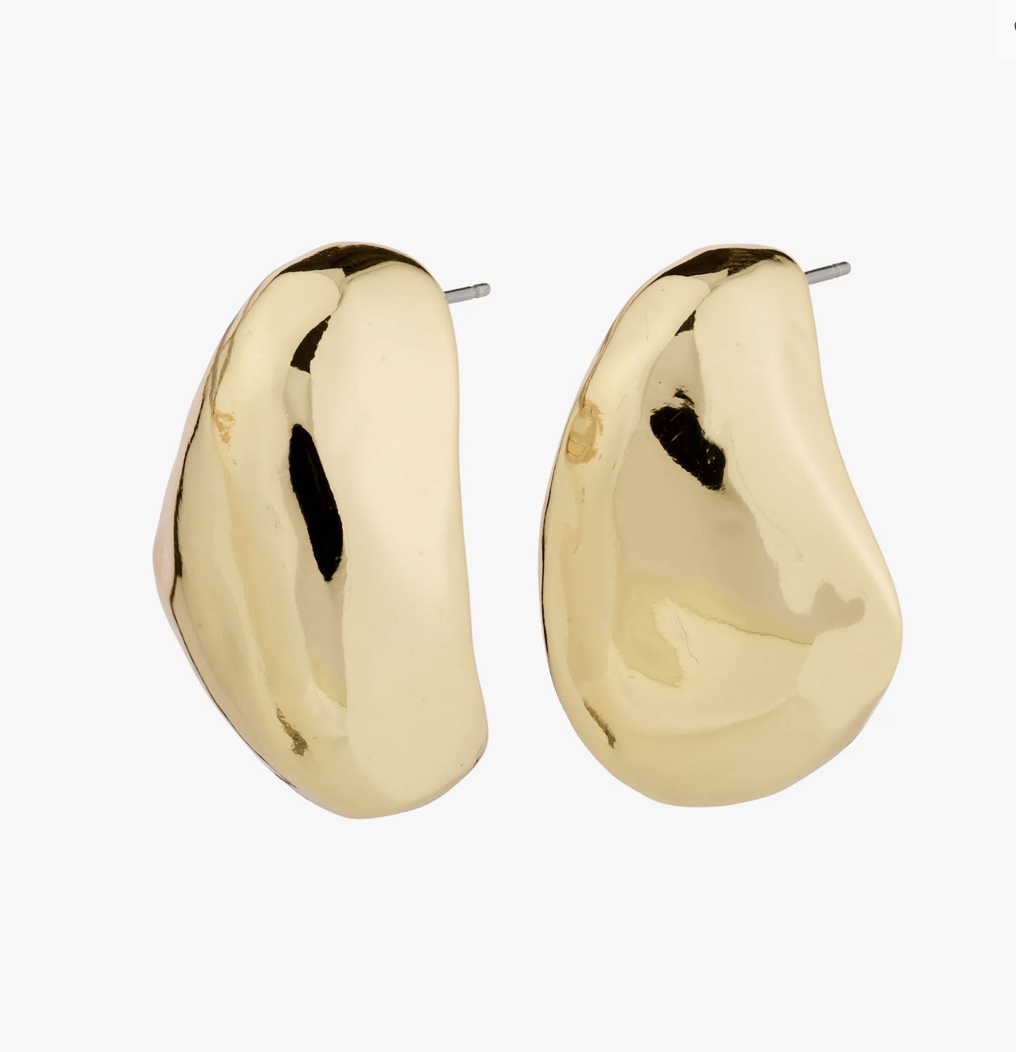Dune earrings gold-plated