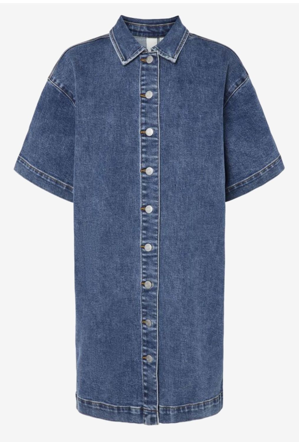 Yaselsa denim shirt dress