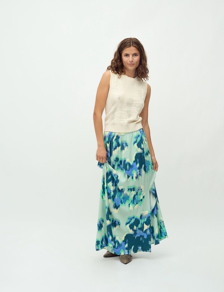 Nia-M palino print skirt