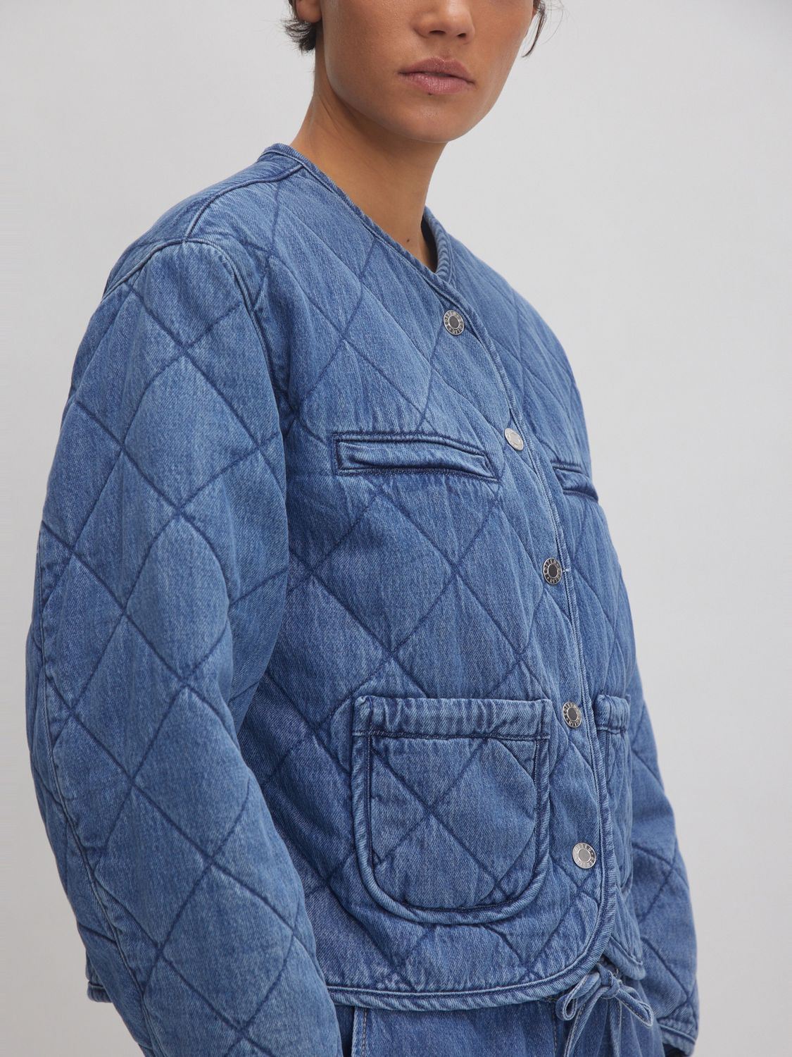 Margo denim padded jacket