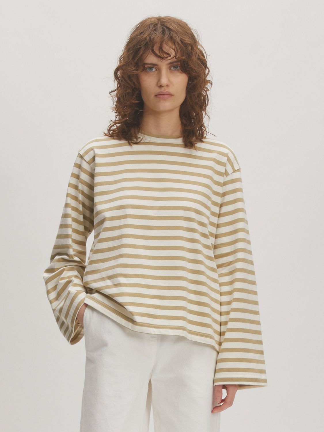 Veerle longsleeve geel