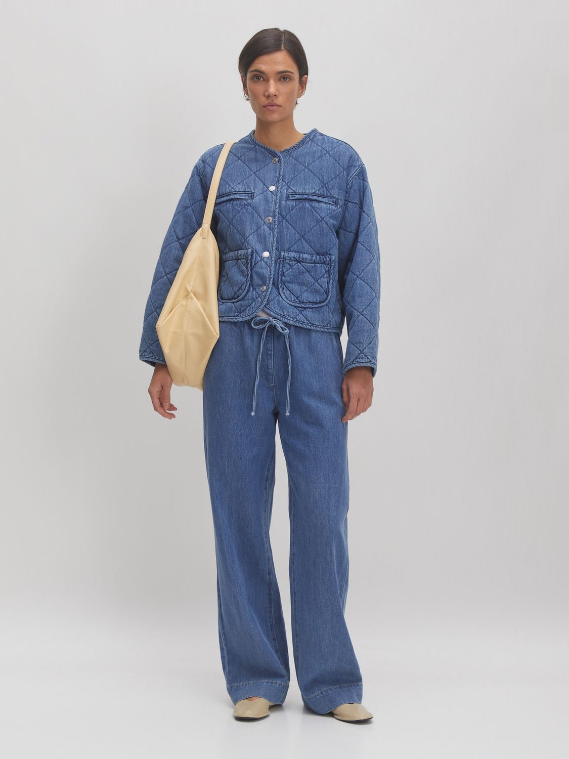 Margo denim padded jacket