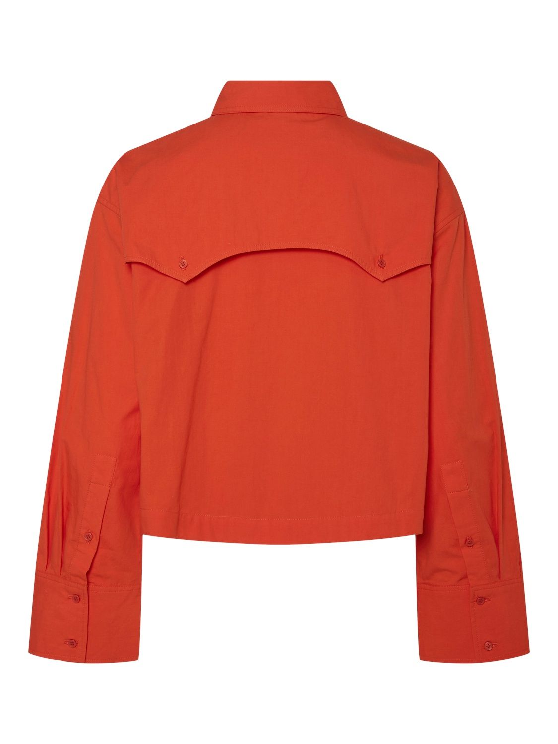 Yasciru short shirt cherry tomato