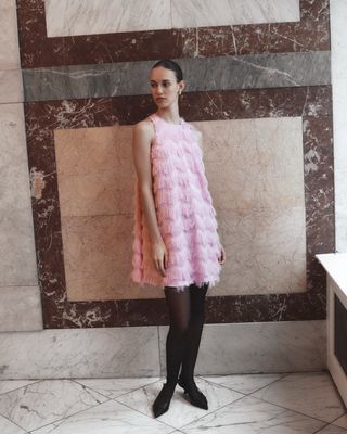 Yasria ls midi dress