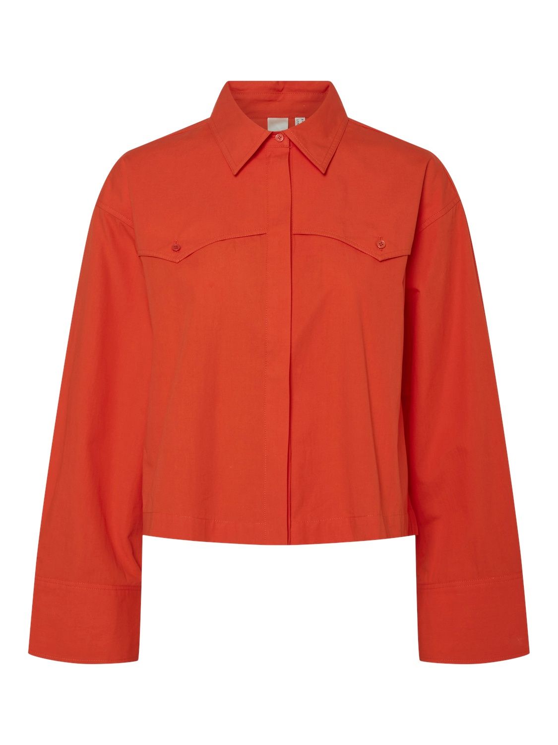 Yasciru short shirt cherry tomato