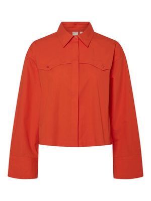 Yasciru short shirt cherry tomato