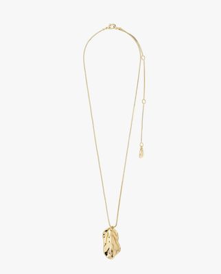 Eclipse necklace gold-plated