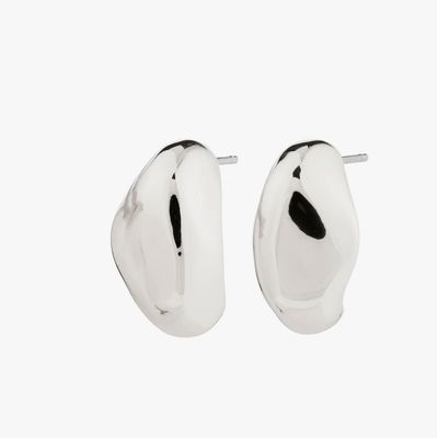 Dune earrings silver plated (klein)