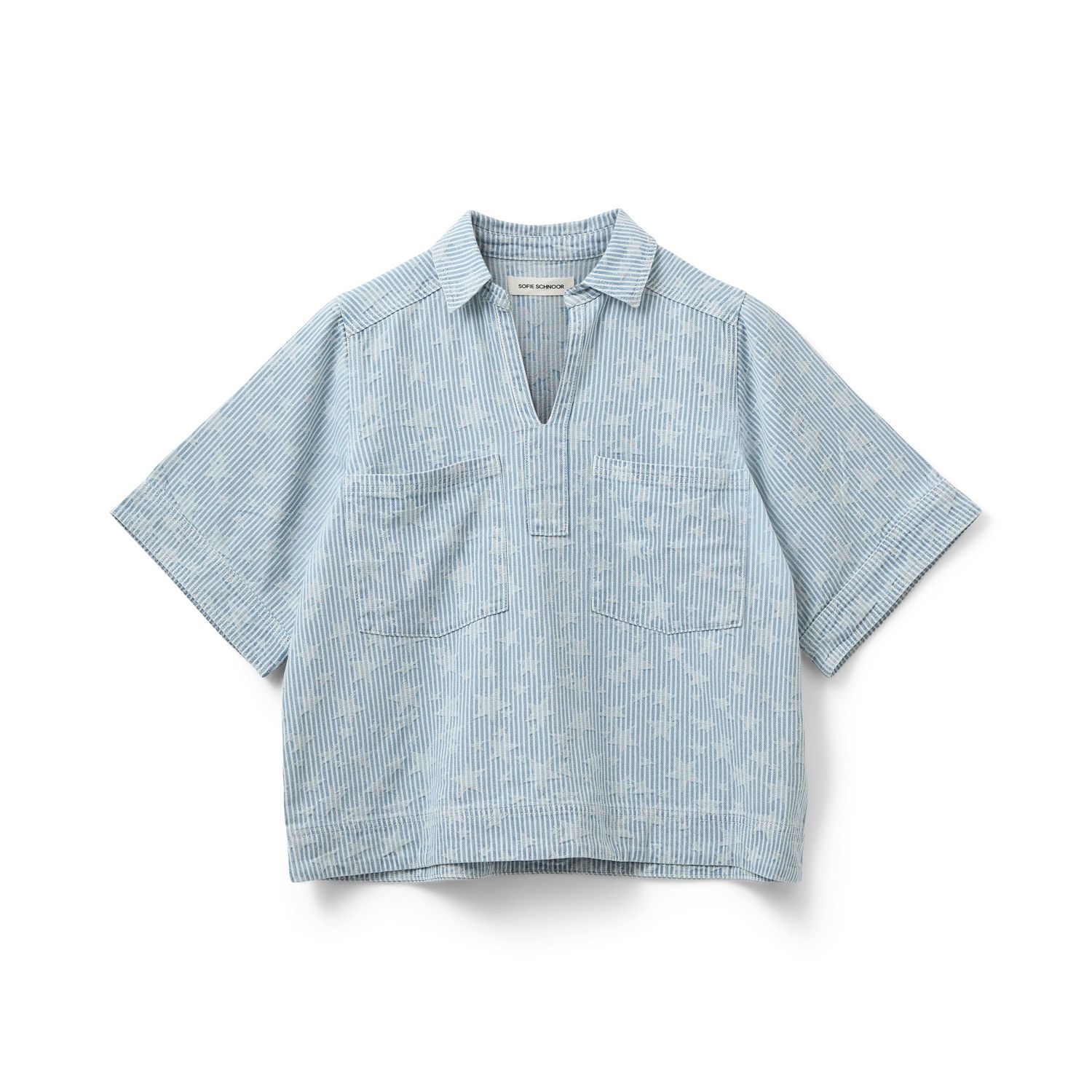 Giannasw blouse light blue