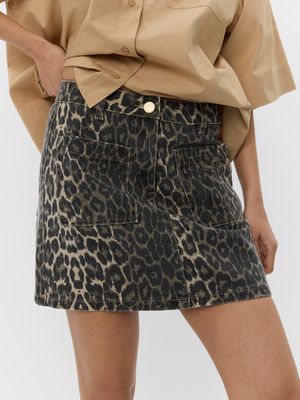 Leonasw skirt leopard