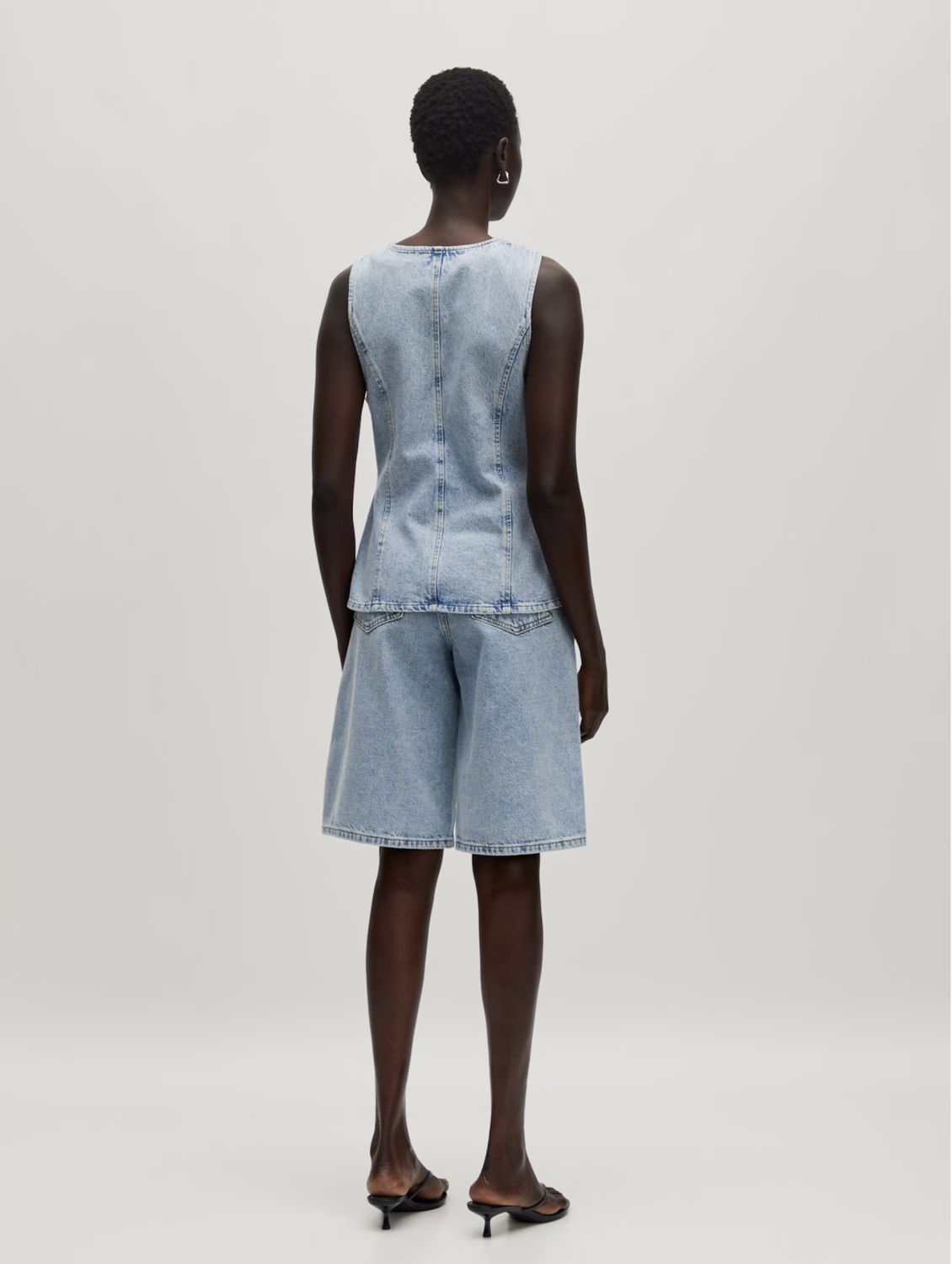 Lyla denim vest