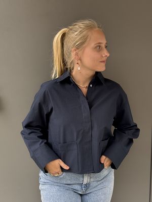Yaslee short shirt navy