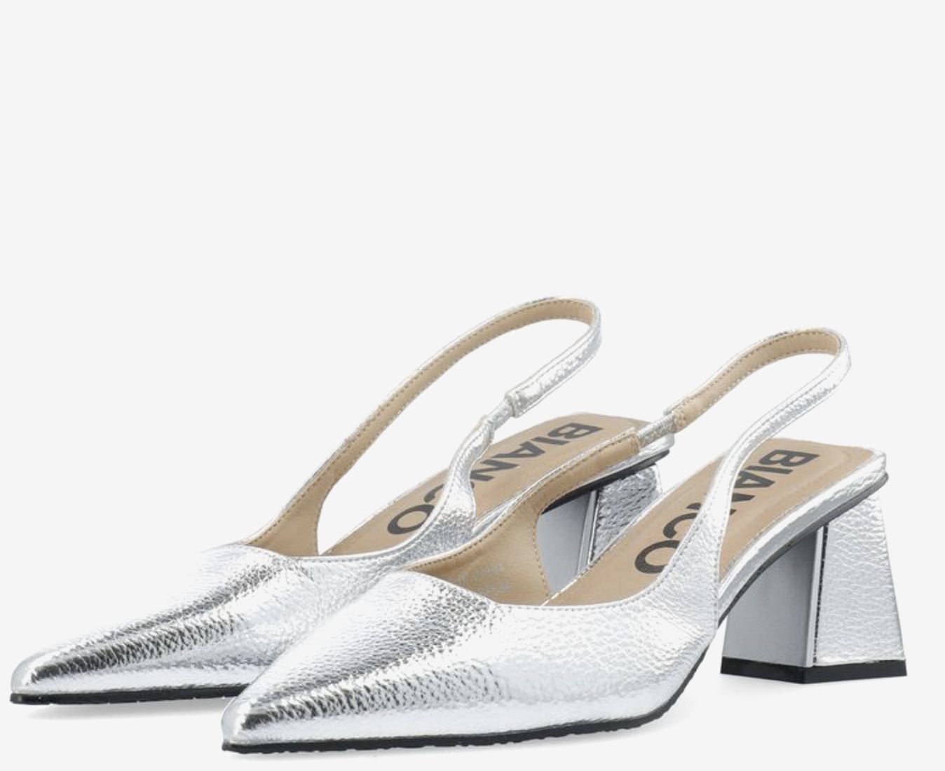 Balmaralyn slingback metallic
