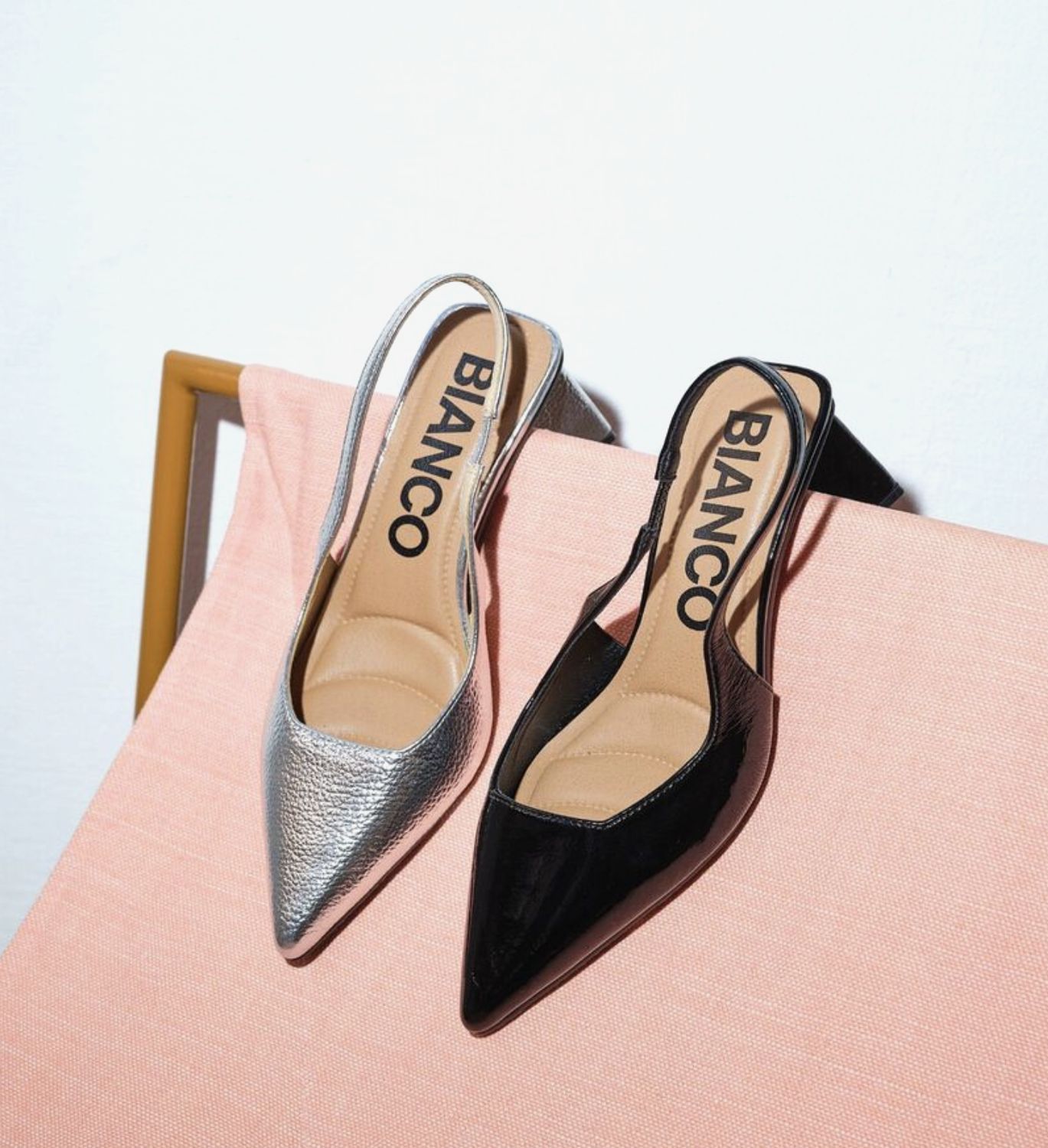 Biamaralyn slingback black