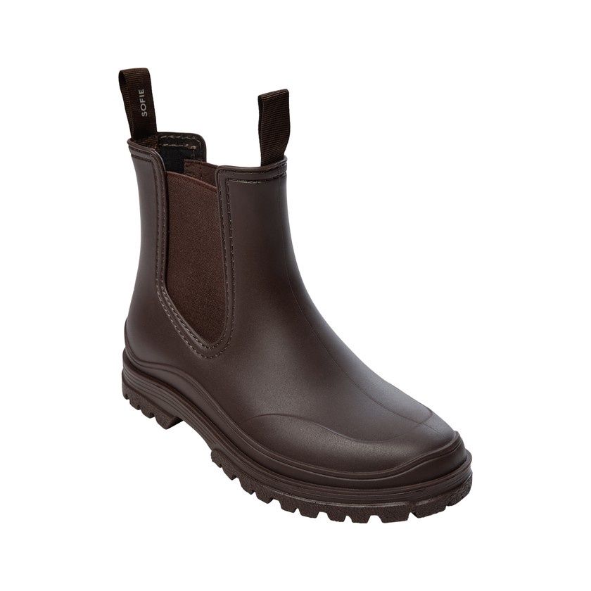 Jodie rubber boot brown