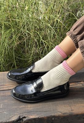 GIRLFRIEND COLOR BLOCK SOCKS