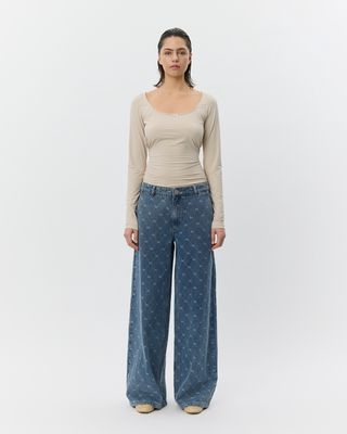 Milanosw straight leg jeans