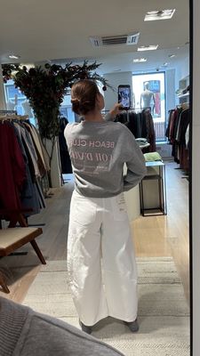 Elinsw sweatshirt grey melange
