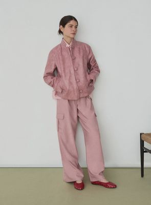 Tirsa pink cargo pants