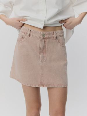 Samiasw denim mini skirt
