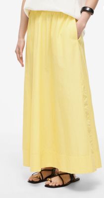 Roulinne hw stripe ankle skirt