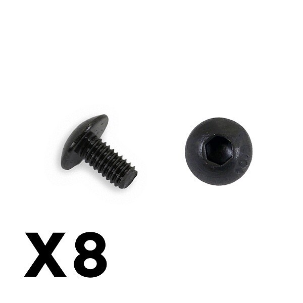 FTX OUTBACK BUTTON HEAD SCREW M2.5*5 (8) - FTX8225