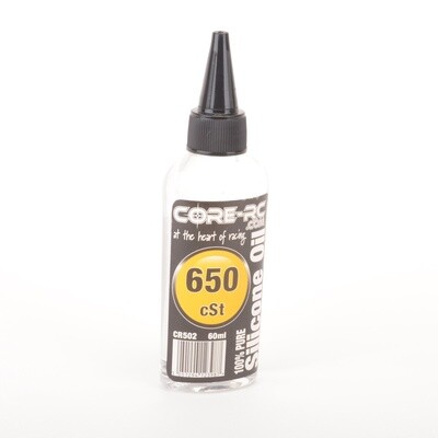 CORE RC Silicone Oil - 650cSt - 60ml - CR502