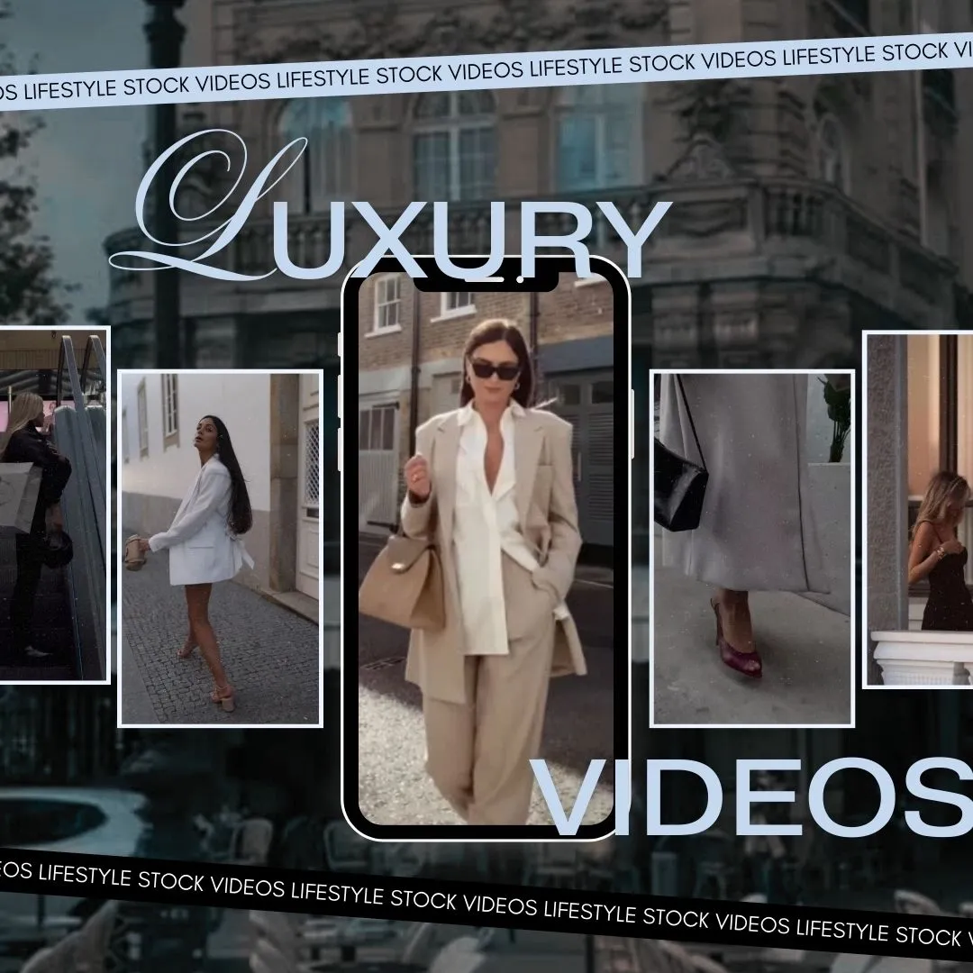 Luxury Lifestyle Stock Video Collection