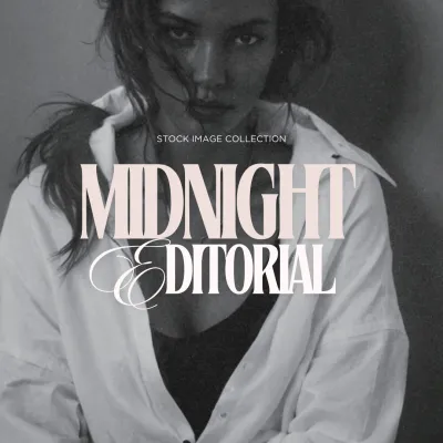 Midnight Editorial Stock Collection