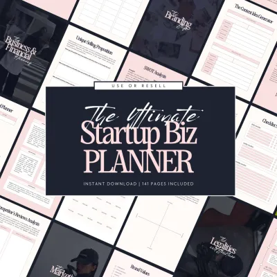 The Ultimate Startup Business Planner