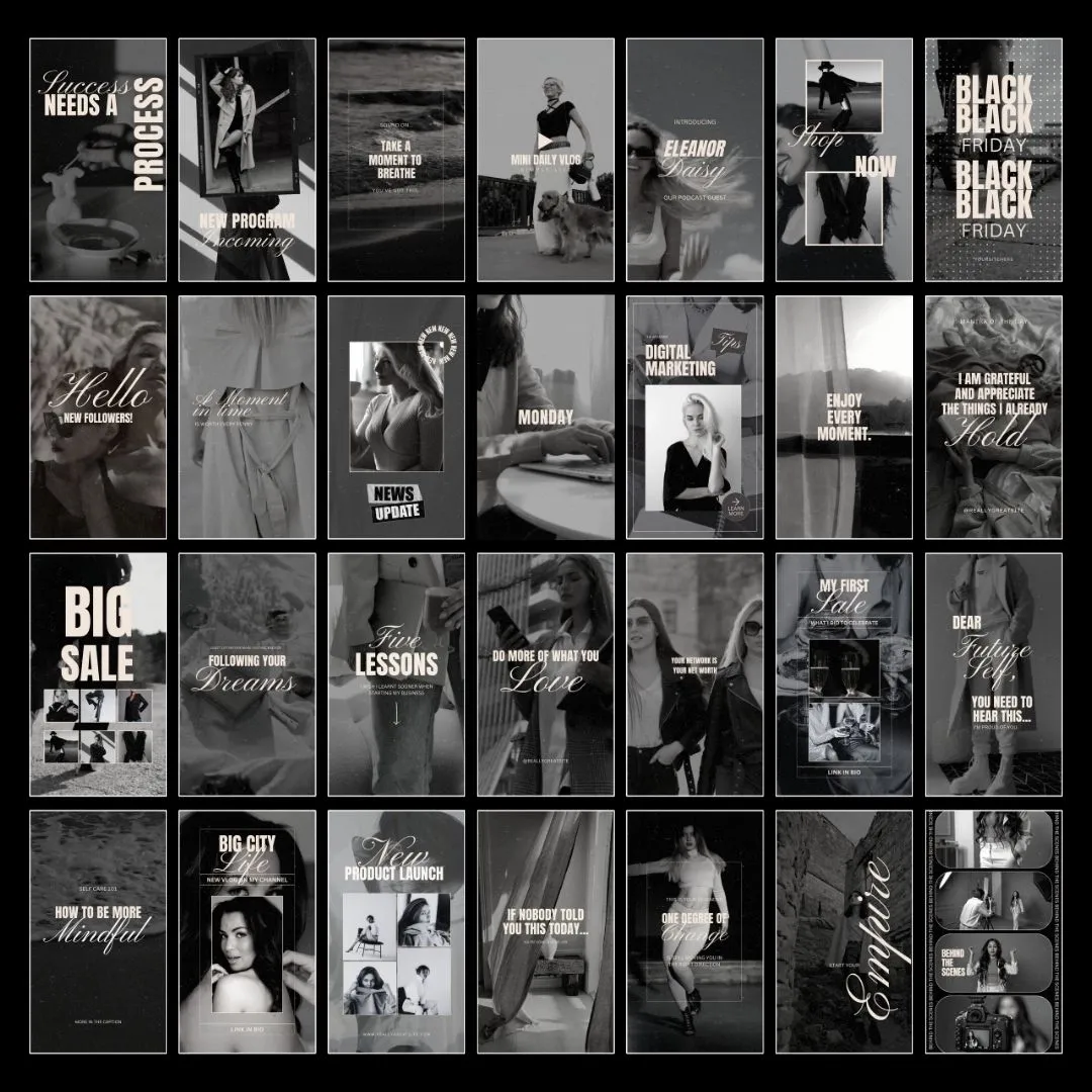 Bold Glamour Reels Templates