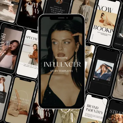 &#39;Influencer&#39; Instagram Stories Set