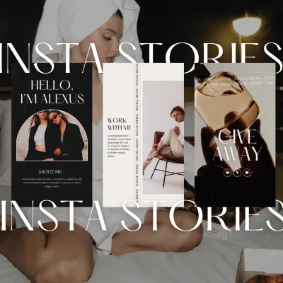 &#39;Influencer&#39; Instagram Stories Set