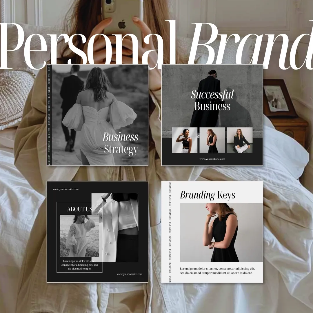 Personal Brand &#39;The OG&#39; Instagram Post Set