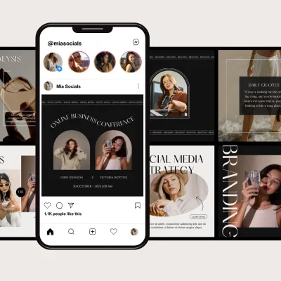 &#39;Influencer&#39; PLR White Label Instagram Posts