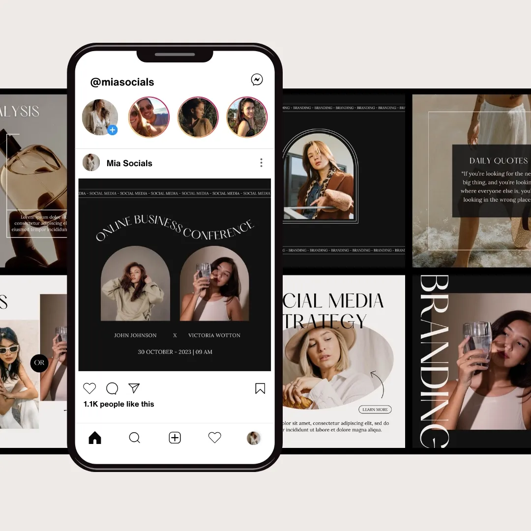 &#39;Influencer&#39; PLR White Label Instagram Posts