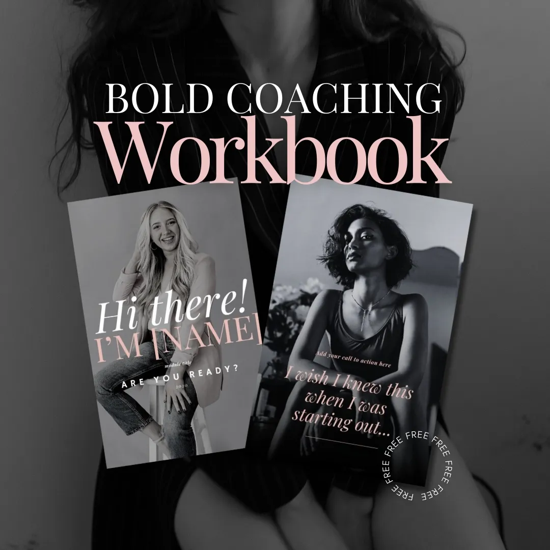 BOLD GLAMOUR COACHING WORKBOOK (FREE)