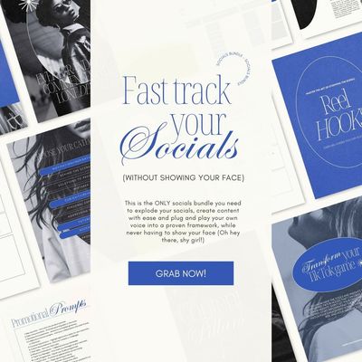 Ultimate 7 IN 1 Faceless Social Media Bundle (with PLR &amp; MRR Rights)