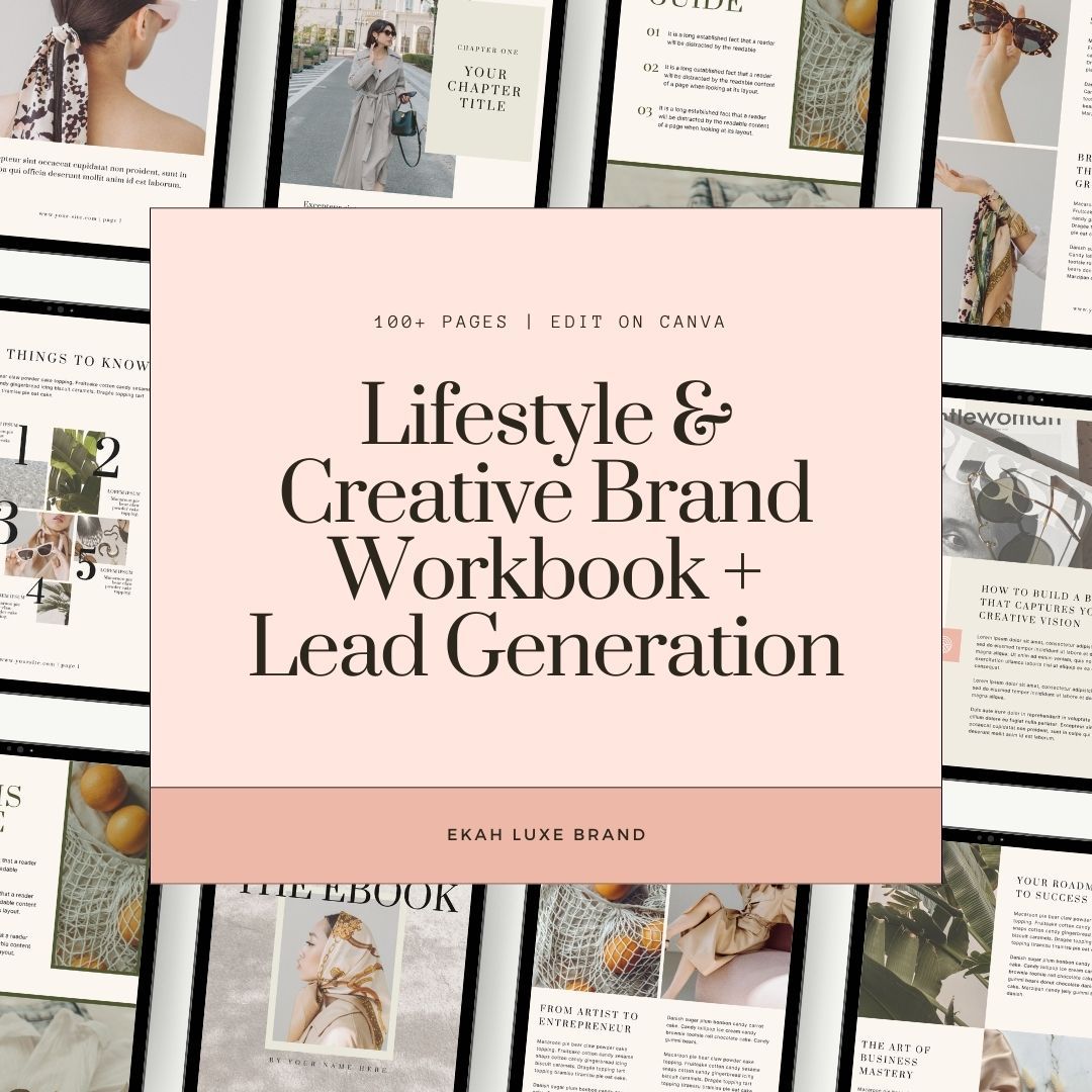 Ekah Luxe Workbook + Lead generation template