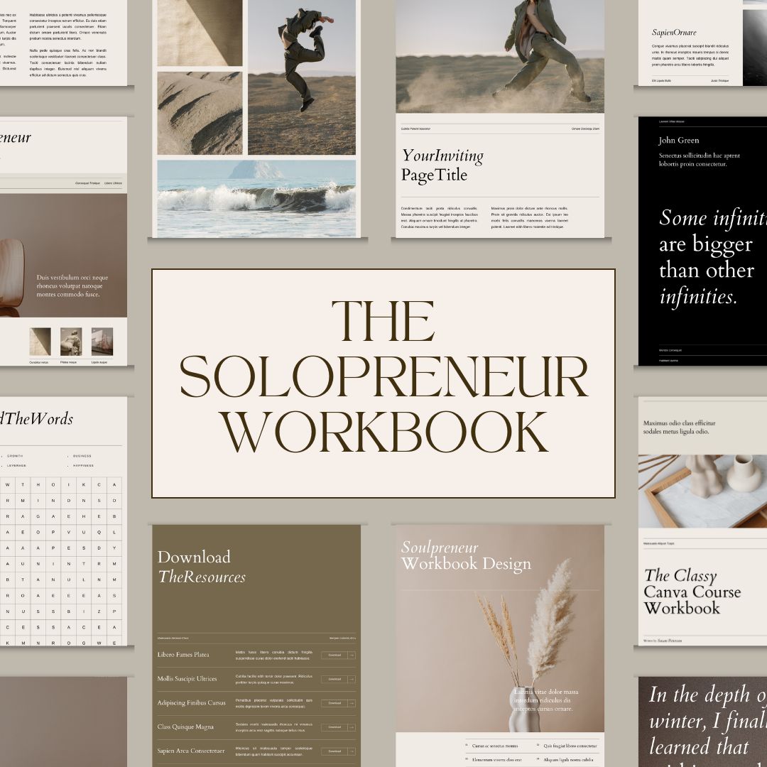 The Soulpreneur Workbook