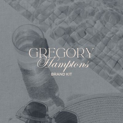 The Gregory Hamptons Brand Kit
