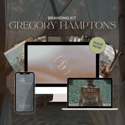 The Gregory Hamptons Brand Kit