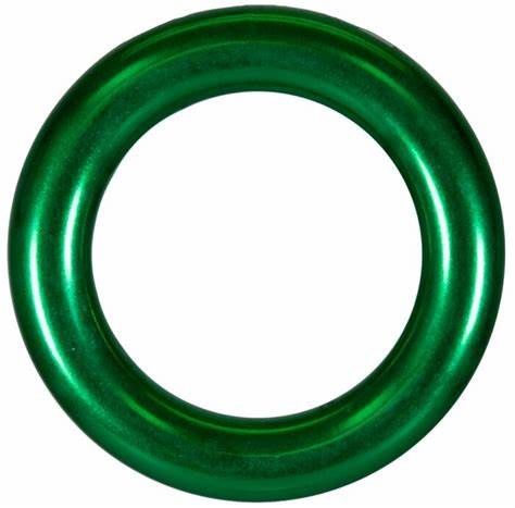 TEUFELBERGER 40mm ALLOY RING - GREEN