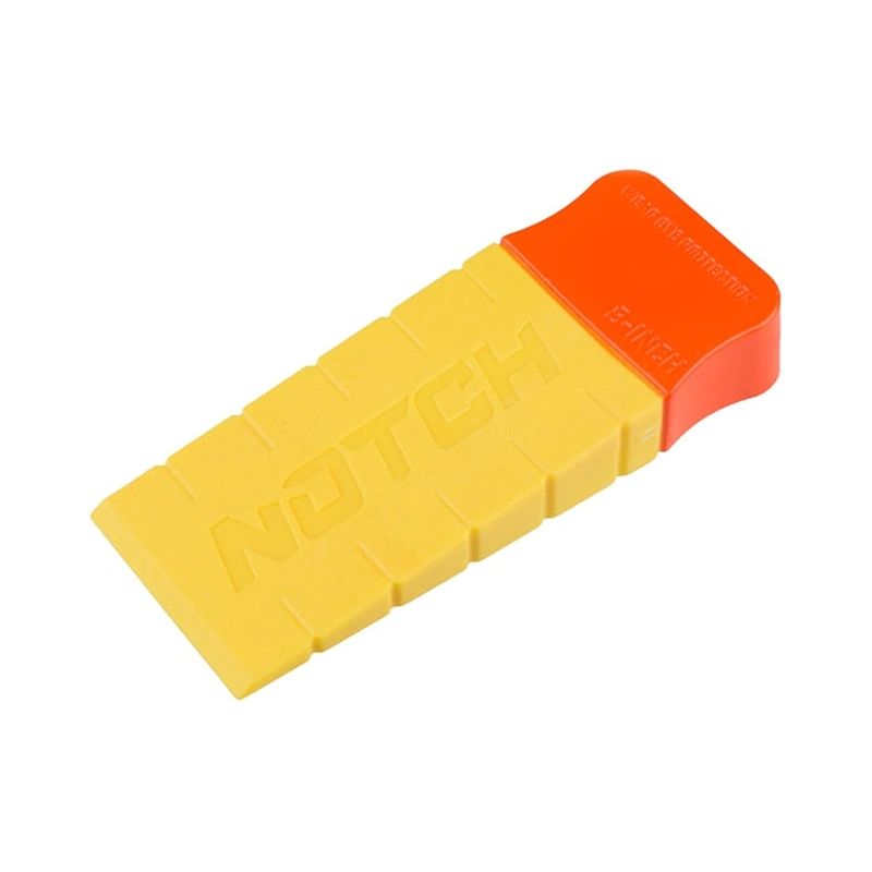 NOTCH 8&quot; FELLING WEDGE - YELLOW AND ORANGE