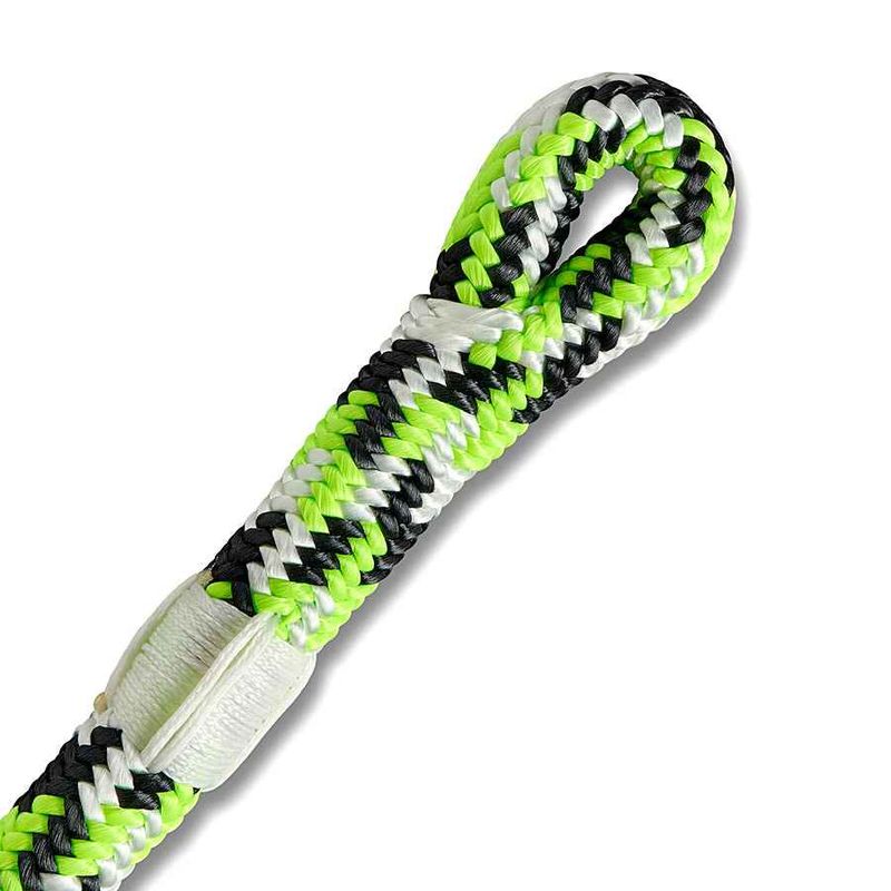 Teufelberger Tachyon 11.5mm - Green/White/Black 45m Spliced Eye