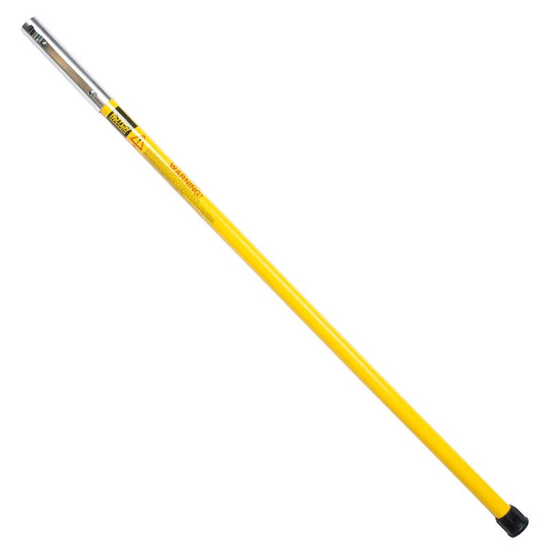 BIG SHOT 4' FIBERGLASS BASE POLE - YELLOW