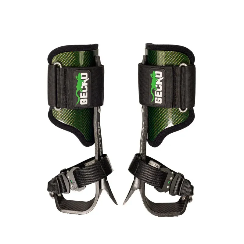 NOTCH GECKO CARBON FIBER CLIMBERS (POLE GAFFS) WITH STRAPS