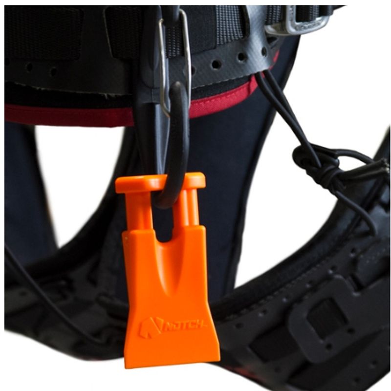 NOTCH CLIMBERS' BEST FRIEND MINI WEDGE 3.5" x 2" - ORANGE